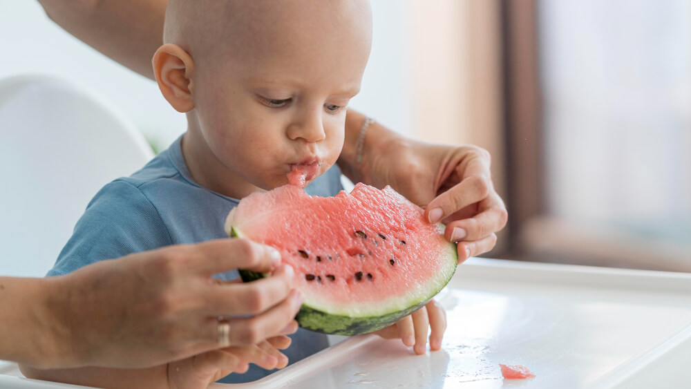 alergias alimentarias en bebes fruta