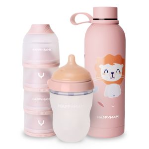 Lot biberon + thermos + doseur